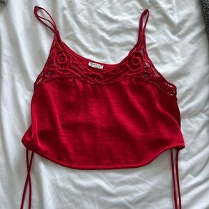 Free people red tank top